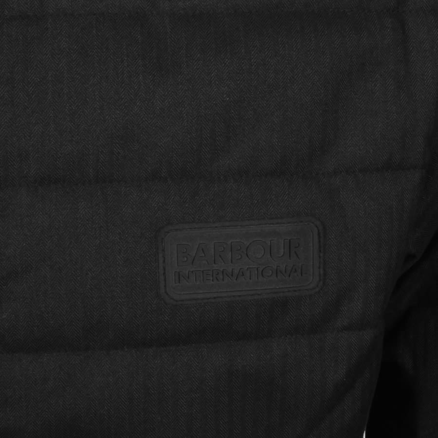 Alternative Image for ProductBarbour International Drive Quilted Jacket Black3